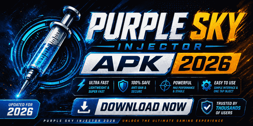 New injector 2026
Purple Sky Injector APK
Purple Sky Injector 2026