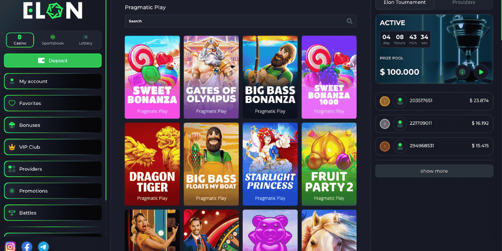 Elon Bet Casino Game